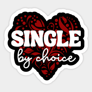 Single By Choice Sticker